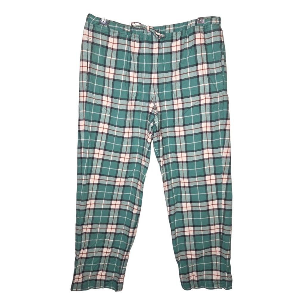 Hannah Anderson Men's Plaid Flannel Pajama Lounge Pants, Size Large